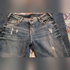 Silver Girlfriend jeans 👖 W30/L29